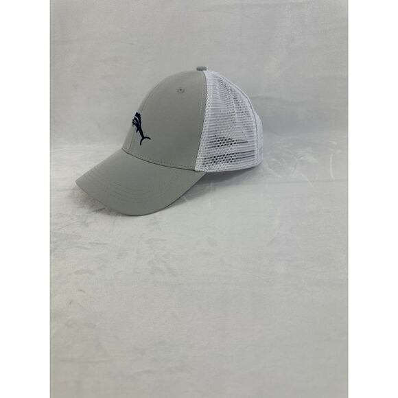 Tommy Bahama Adjustable Trucker Style Baseball Cap Gray NWT - Picture 4 of 6